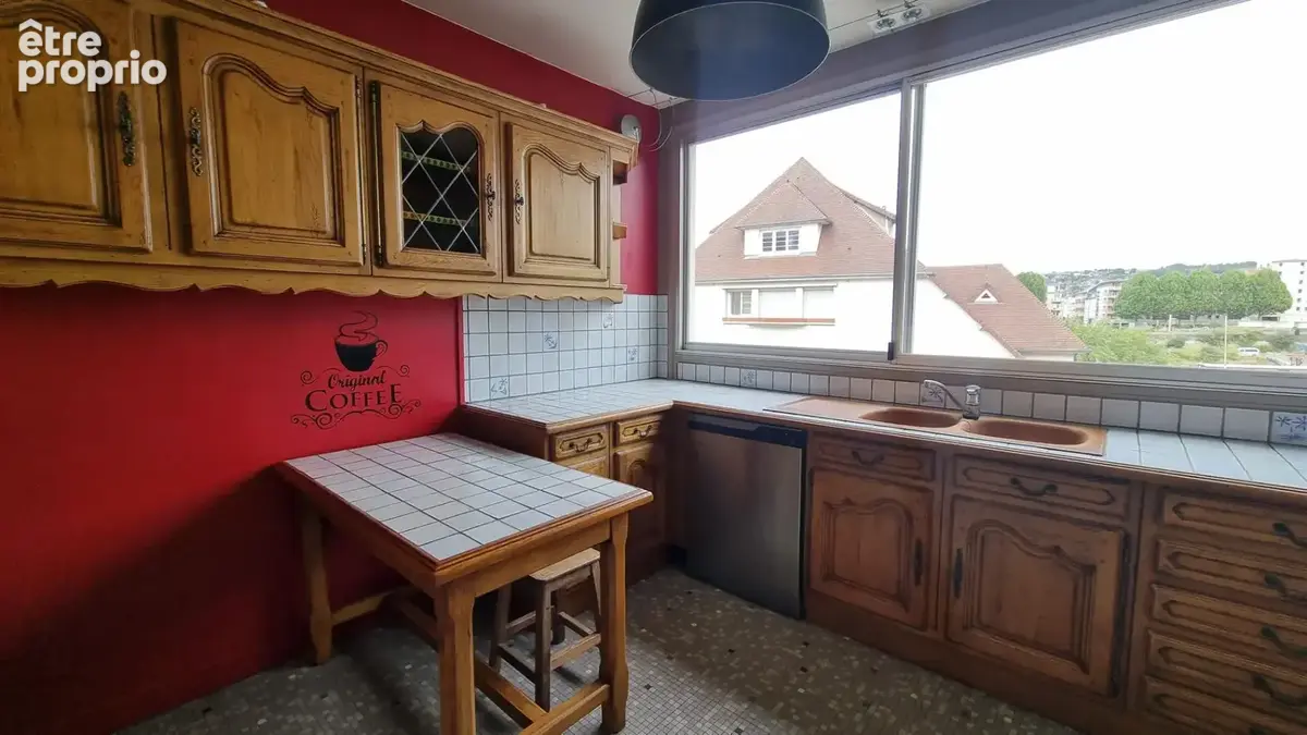 Appartement T4 à vendre - Rouen Île Lacroix - 86.22 m² - Loggia plein Sud - Ascenseur - Parking - photo 5