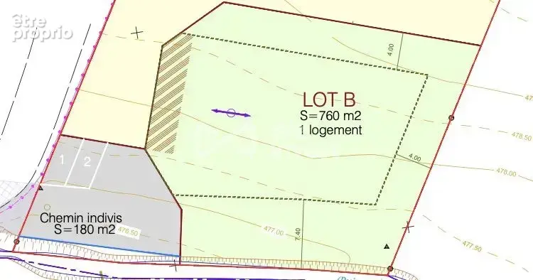 Terrain 760 m² à vendre à Eloise (01200) - photo 3