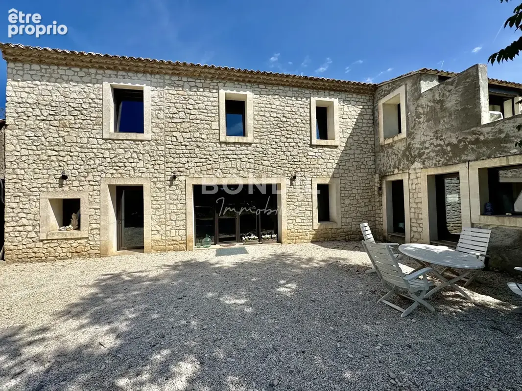 Authentique Mas en pierre rénové sur 1HA de terrain - Vue Luberon - photo 2