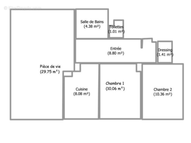 Appartement à FONTAINES-SUR-SAONE