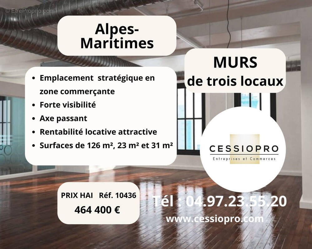 Commerce à VALLAURIS