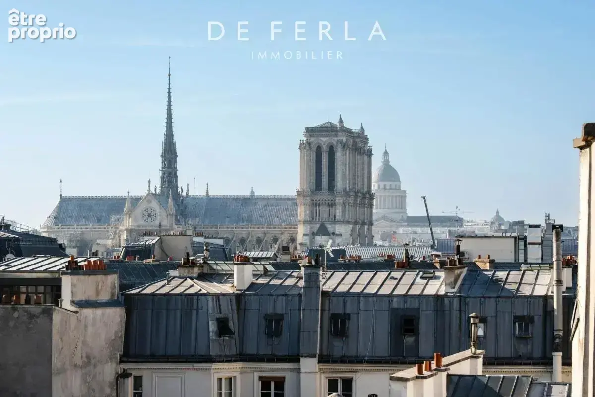 Paris 4 – duplex rénové avec vues sur notre-dame et beaubourg - photo 8