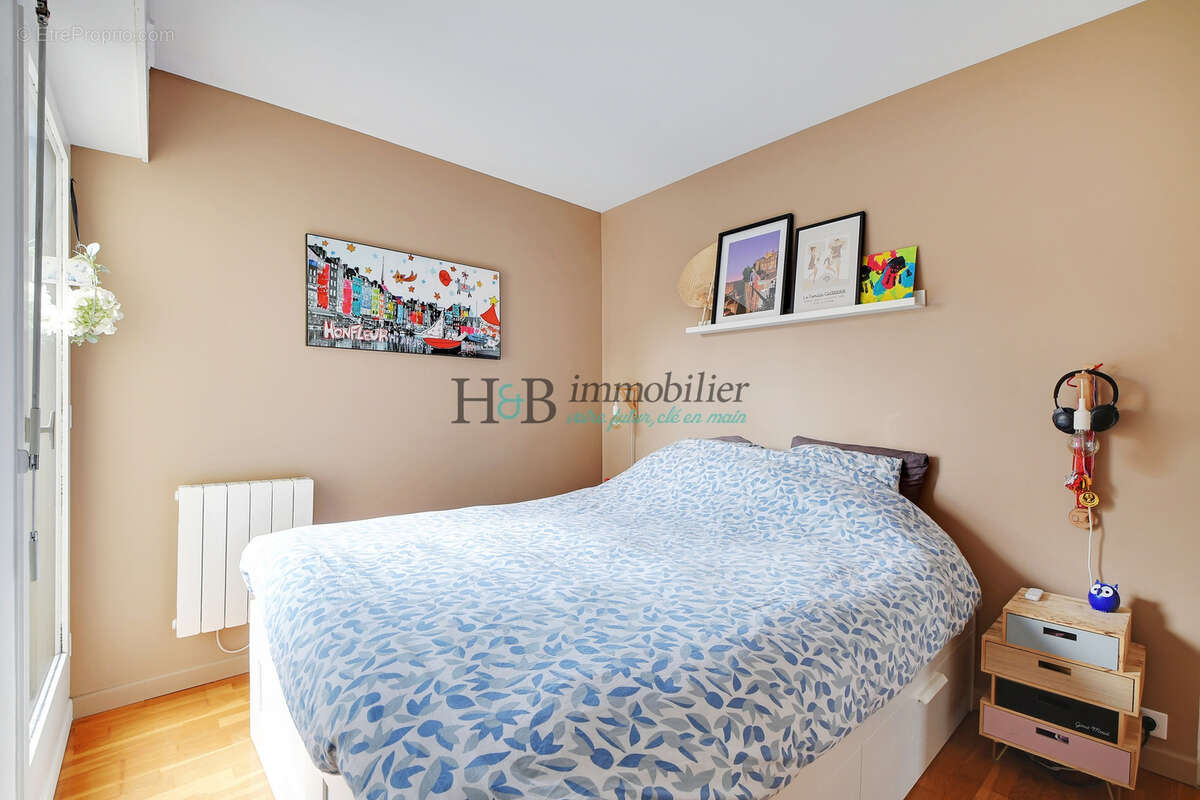 3 pièces   74 m2 avec 8 m2de balcon - exposé Sud-Ouest donnant sur le Parc de l’Alsacienne - photo 7