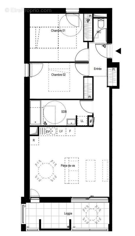 Appartement à BORDEAUX
