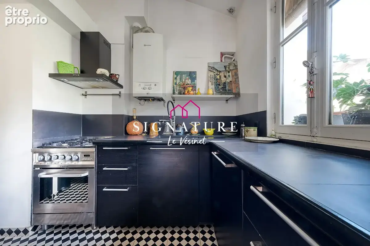 LE VÉSINET - Un appartement au charme singulier, comme une maison - photo 8
