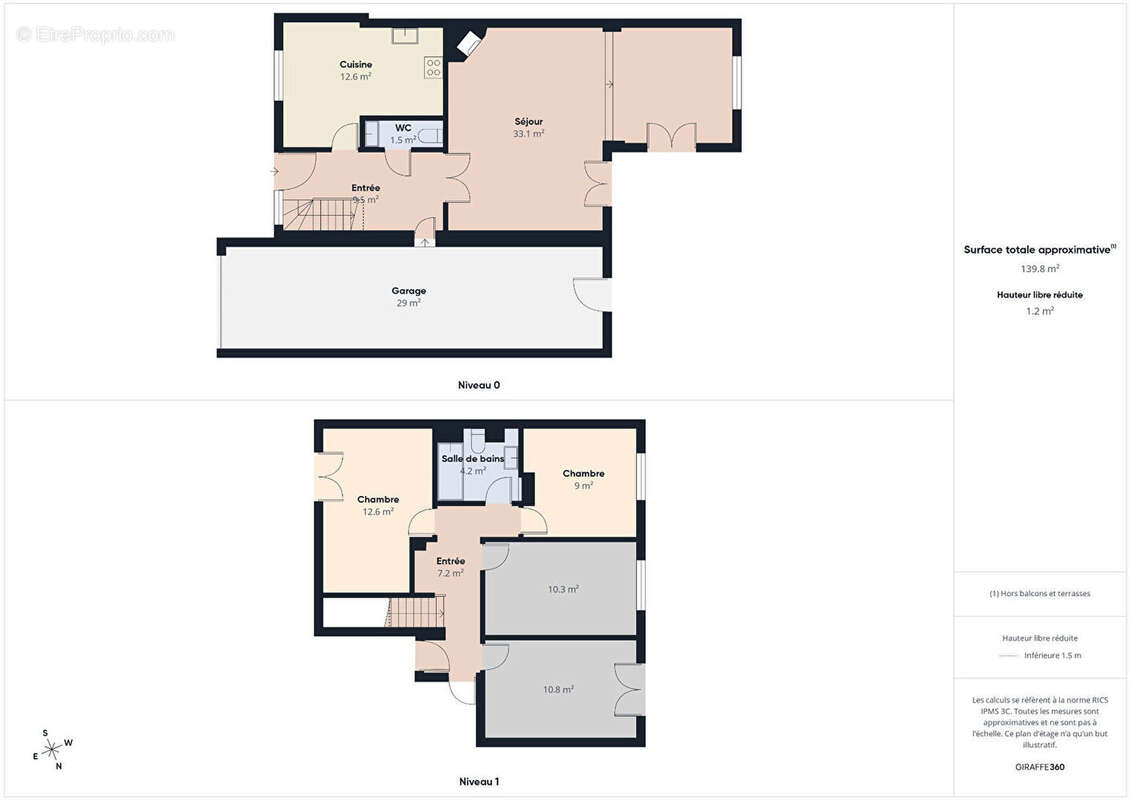 Maison mitoyenne T6, 4 chambres - Costes Rouges - photo 17