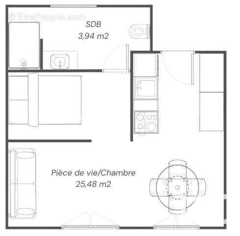 Photo 1 - Appartement à MORLAIX