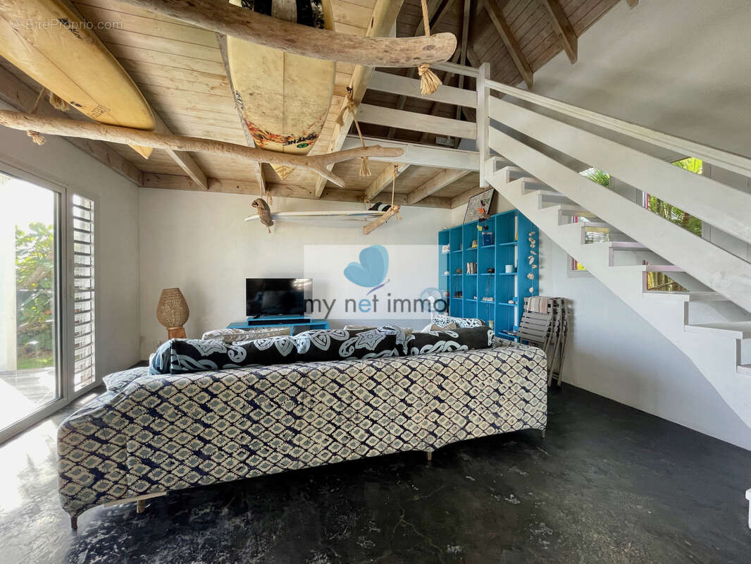 Villa atypique esprit zen 3 ch + mezzanine. Piscine, vue mer. - photo 14