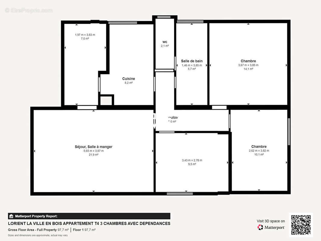 Appartement à LORIENT