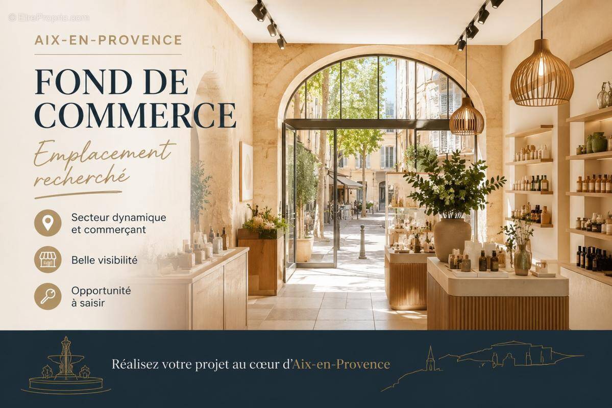 Commerce à AIX-EN-PROVENCE