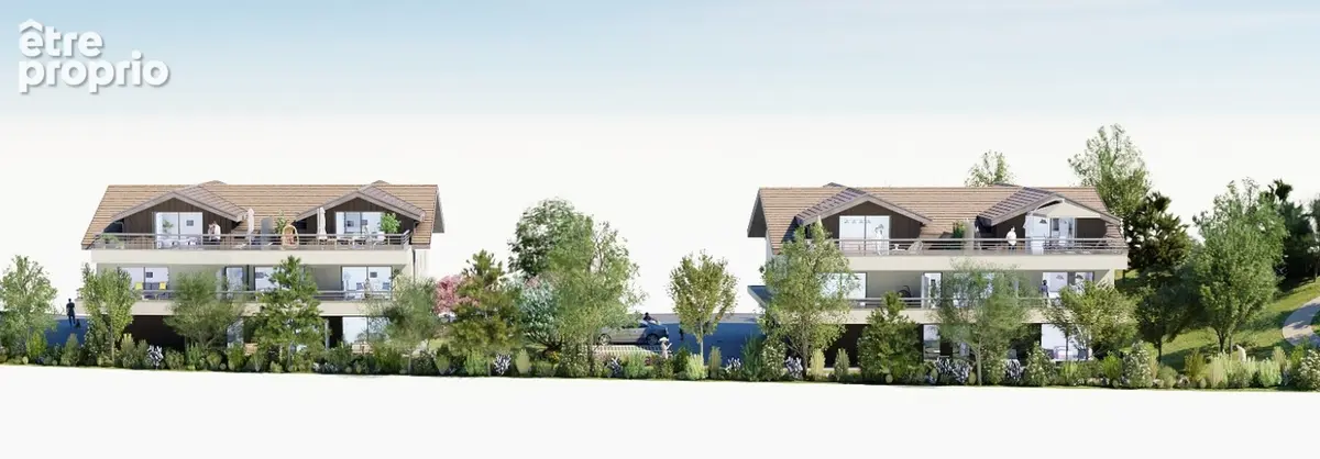 THONON quartier Ripaille / Concise - T3 avec terrasse, garage et cave - photo 16