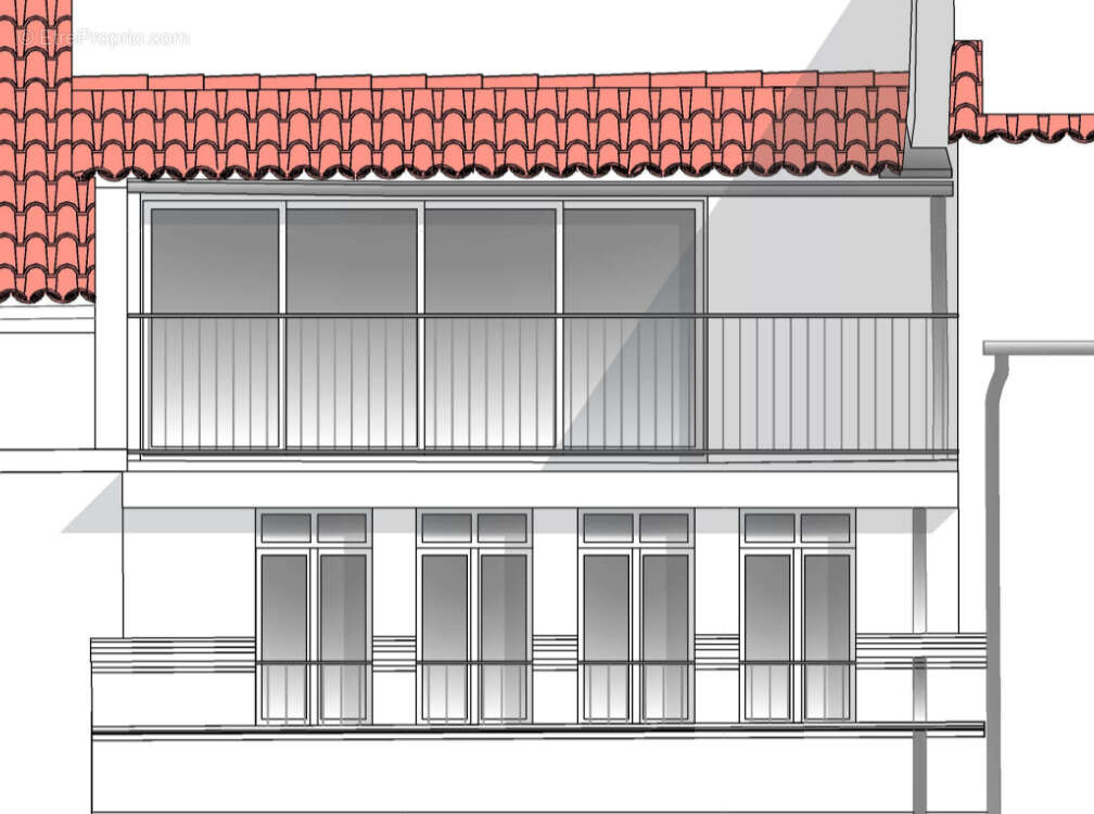 Appartement en duplex avec terrasse à rénover - photo 18