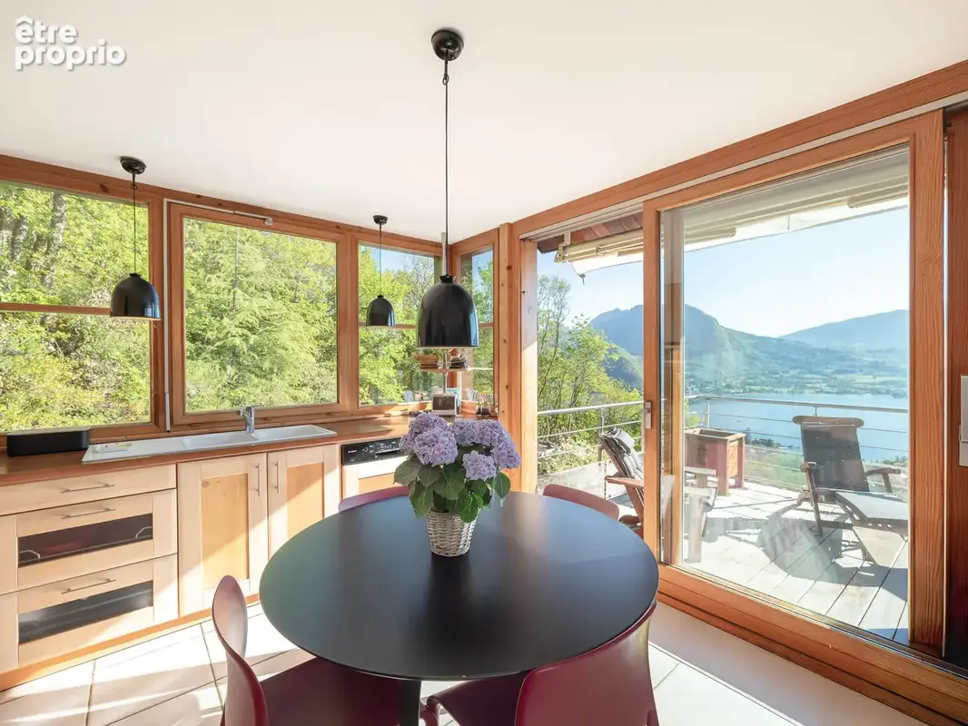 La Canopée, chalet d'architecte  surplombant le lac d'Annecy - photo 6