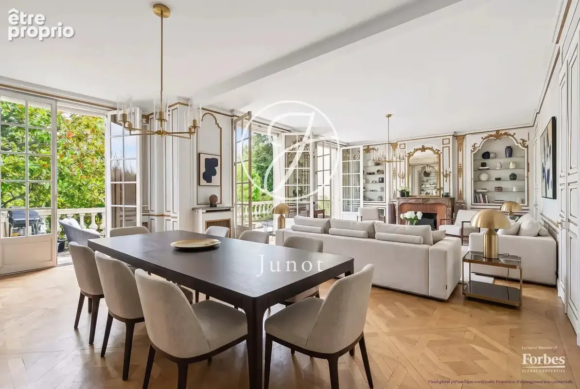 Saint-Cloud - MONTRETOUT - Maison 300 m² -  6 chambres - jardin - photo 5