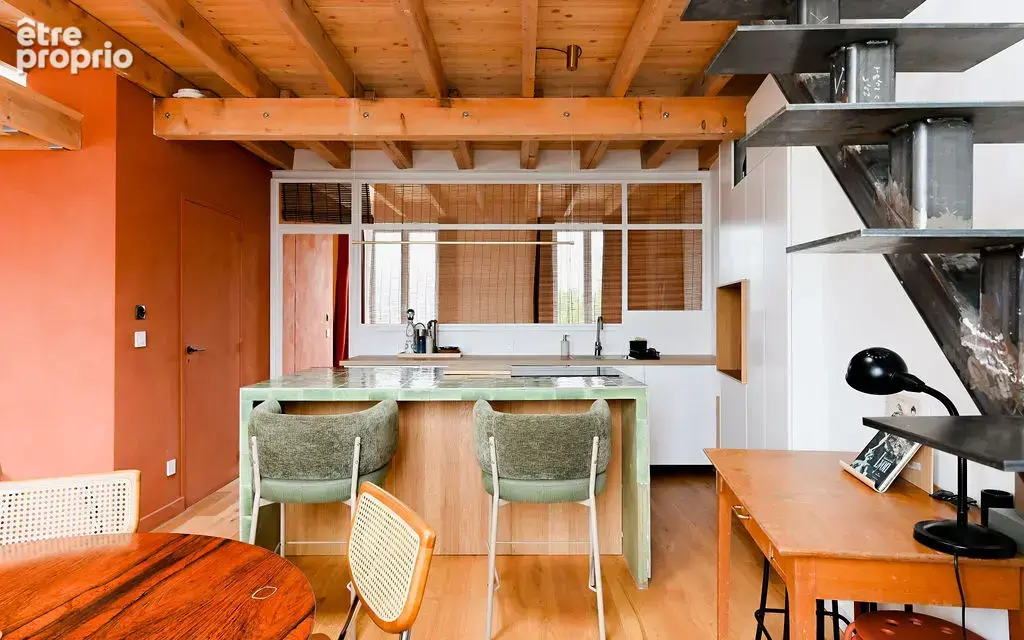 Duplex atypique  de 72,22 m2 rue Marietton - 9e arrondissement de Lyon - photo 3