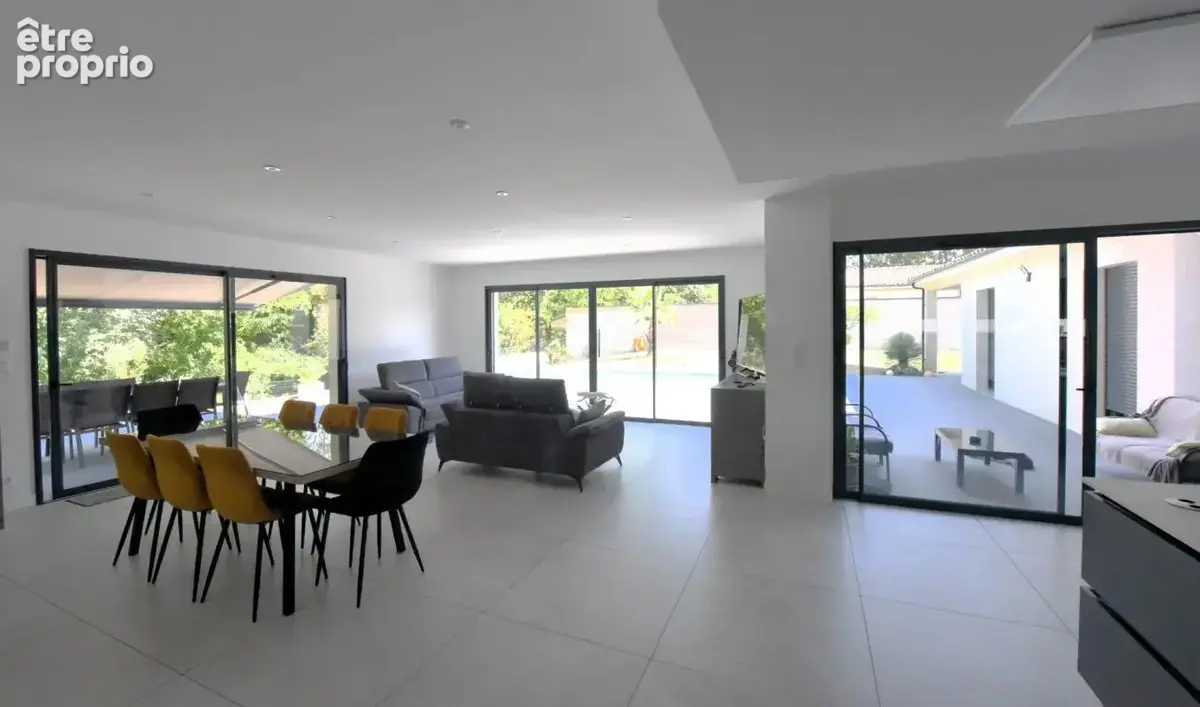 Superbe maison d'architecte t7 recente avec piscine en bordure de lavaur - photo 7