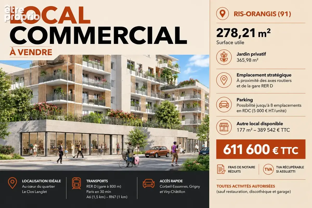Commerce à RIS-ORANGIS