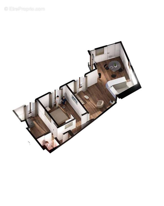 Appartement à PARIS-1E