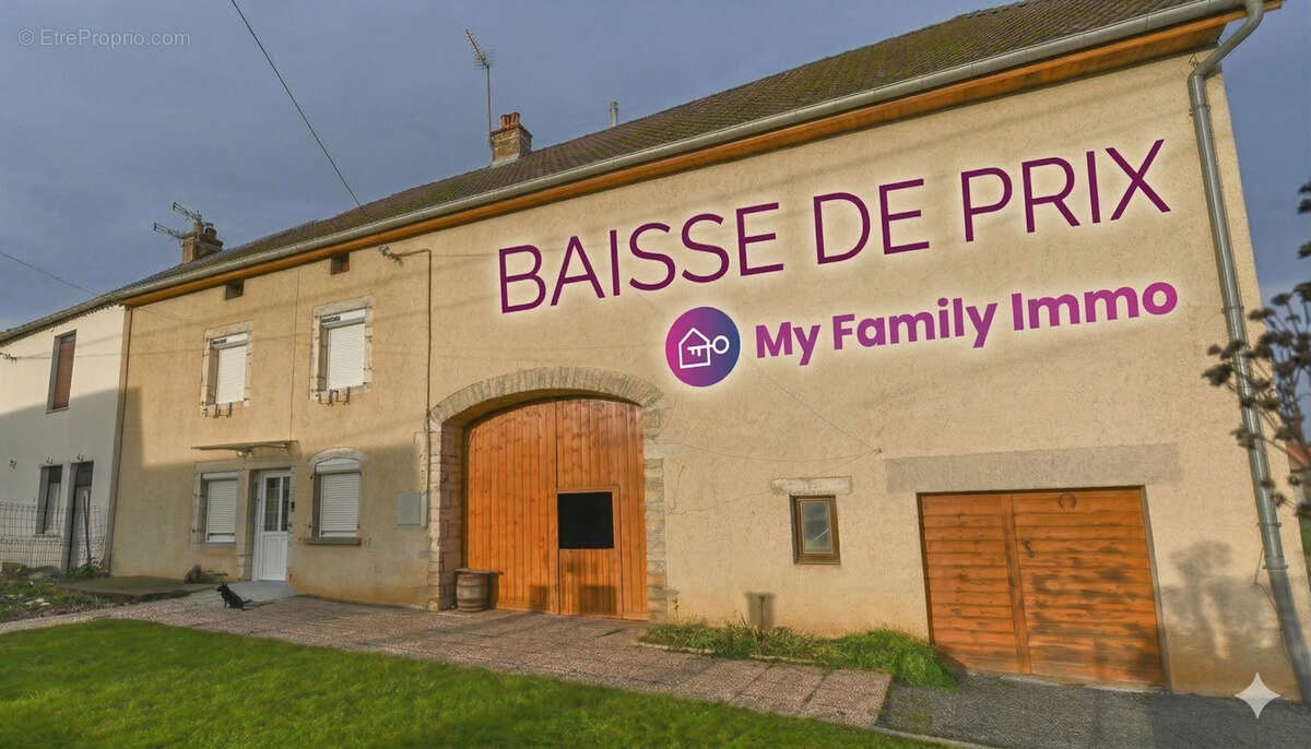 Maison à CHASSEY-LES-MONTBOZON