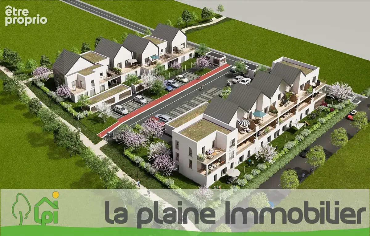 T3  de 58m² avec jardin privatif de 68m² , faibles charges,  chauffage individuel, cave et stationnement - photo 2