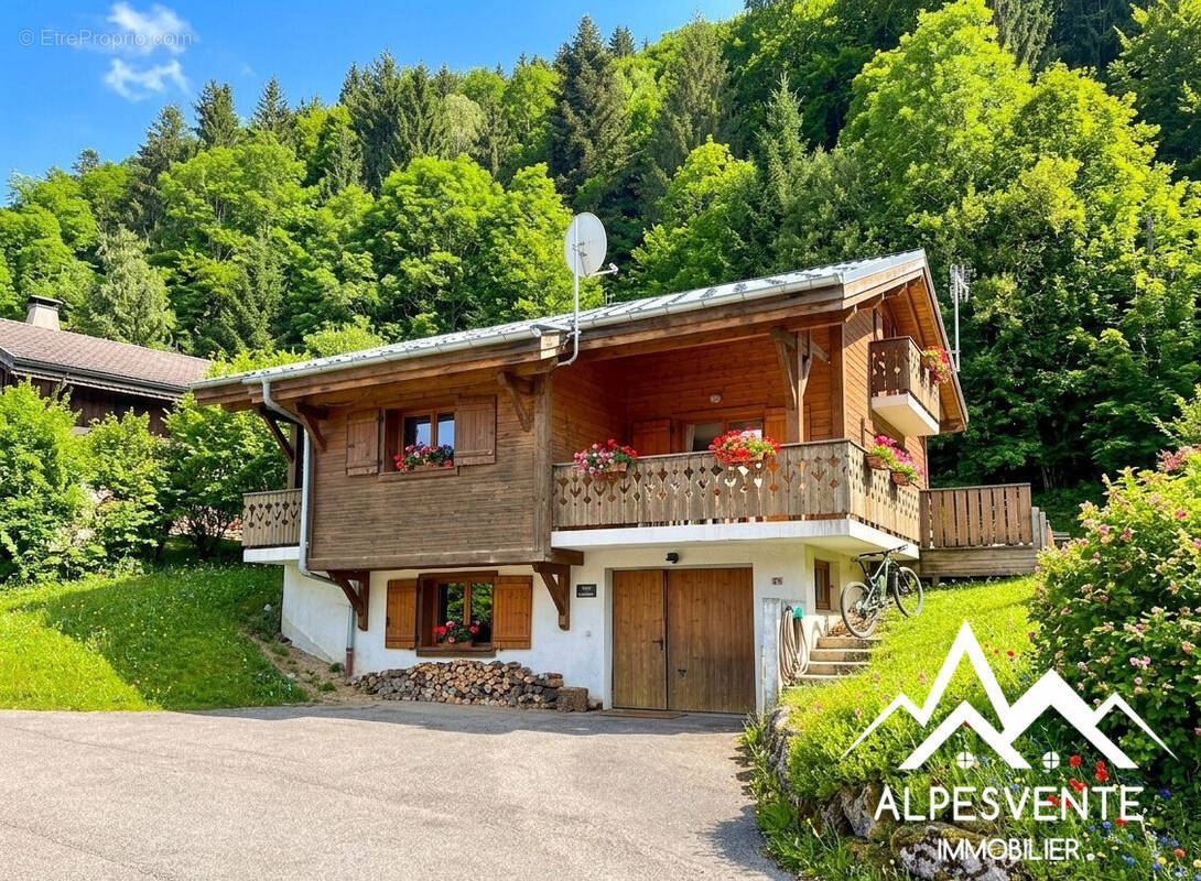 avendre_chalet_4chambres_stjeandaulps_alpesvente - Maison à SAINT-JEAN-D'AULPS