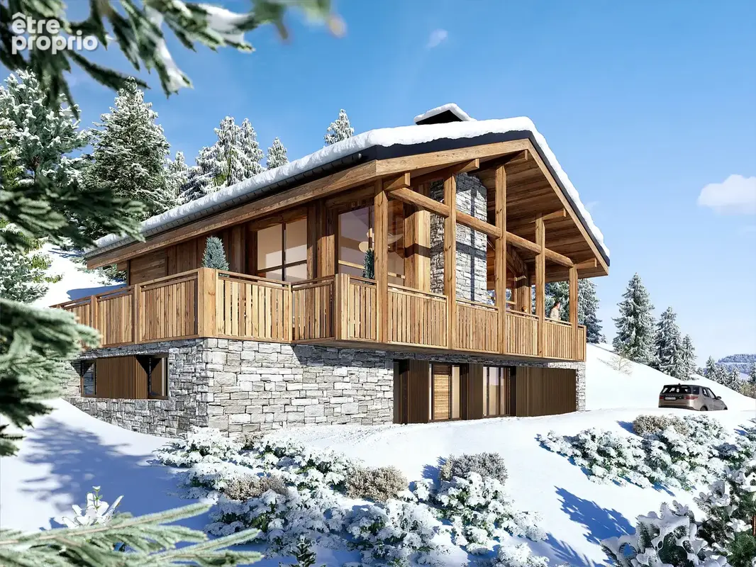 Chalet neuf en vefa - photo 2