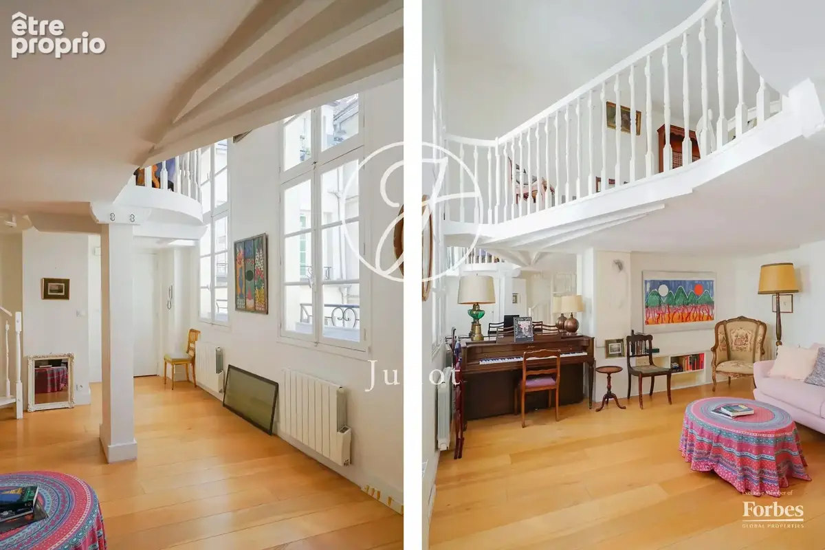 Paris 5e - MAUBERT-MUTUALITE / RUE MAÎTRE ALBERT - Triplex - 4 pièces - 96,95m² Carrez - 106,62m² au sol - 3 chambres - Esprit m - photo 8