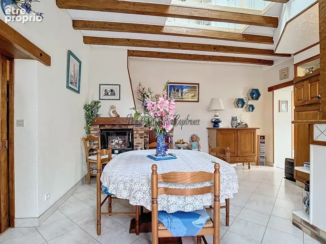 COUTURE SUR LOIR (dpt 41),Maison à vendre 85m²- 4 pièces-dépendance-garage-caves - terrain 2372m² - photo 4