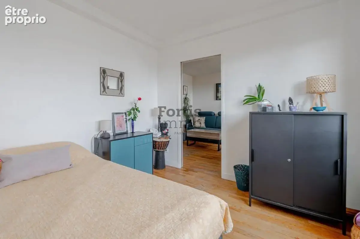 Paris 20 - gambetta - 4p etage eleve balcon vue degagee - photo 8