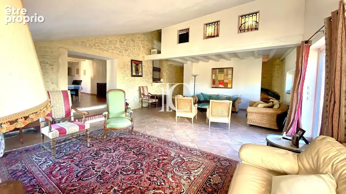 Rousson, 10km d'ales, mas de hameau renove 272m2, salons/sejour 100m2, 3 chambres + 1 studio, terrasses, piscine - photo 6