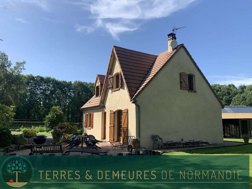 Dans le département de l'EURE, entre LIEUREY et PONT AUDEMER, A vendre en exclusivité un haras de 25 ha - photo 2
