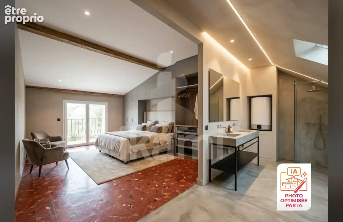 Rare à la vente ! duplex avec terrain 900 m2 + combles aménageables   5 min de rive-de-gier - photo 12