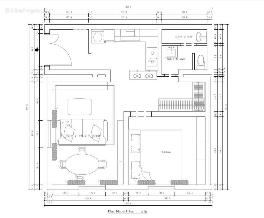 Appartement à ARS-SUR-MOSELLE
