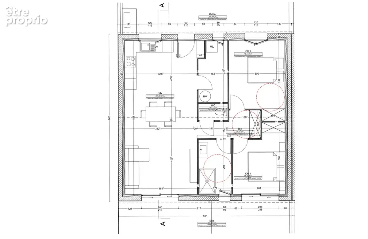 Maison neuve en cours de construction - photo 2