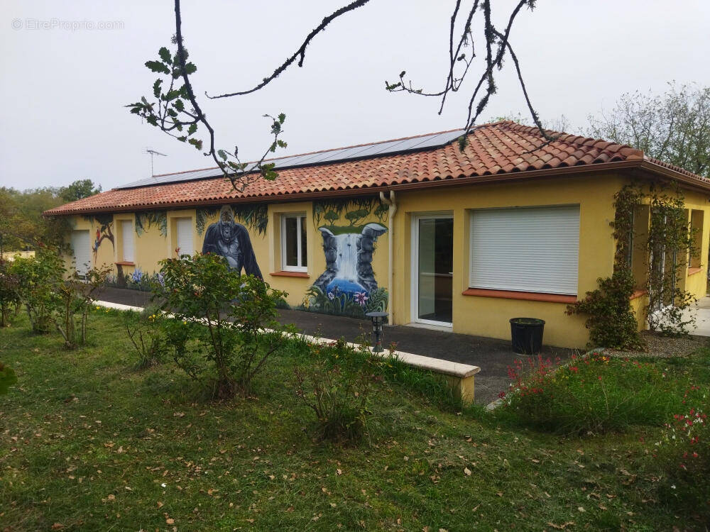 façade 1 - Maison à LALBENQUE