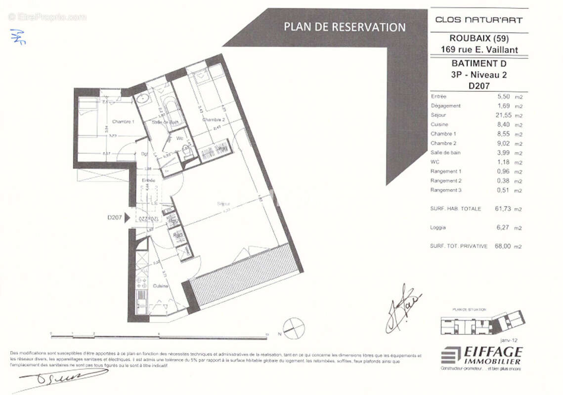 Appartement à ROUBAIX