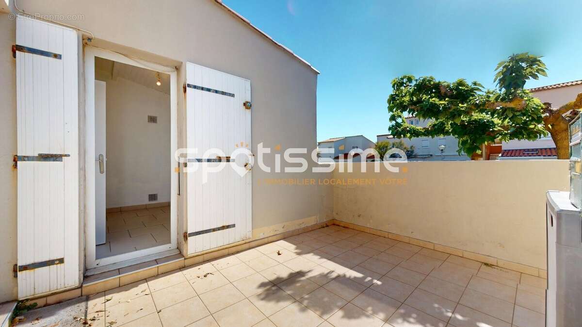 Cap d'Agde - Roquille - T3 avec terrasse et accès direct à la plage - photo 14