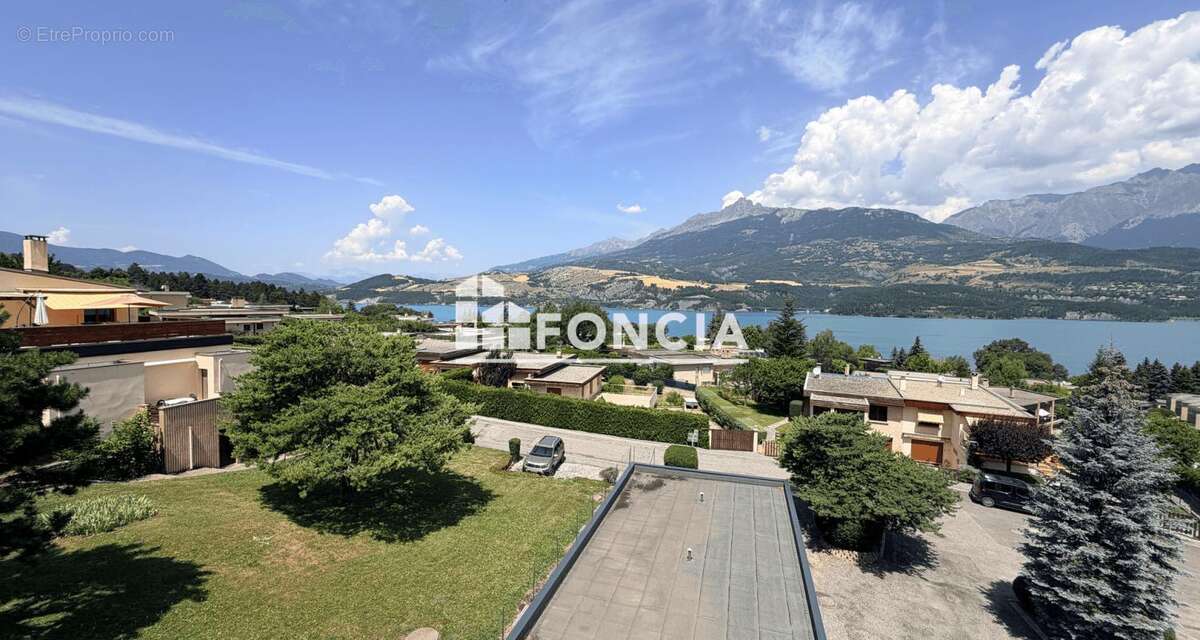 Savines le lac - t3 avec terrasse et 2 caves - photo 2