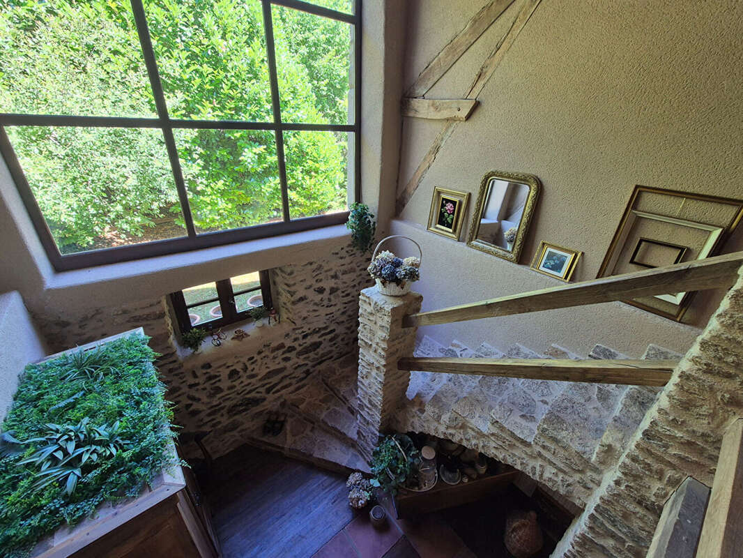 CORRÈZE. CHAMBOULIVE. Maison en pierre avec 6 chambres, piscine, 2 garages, abri voiture, entourée de jardins de 5 498 m² - photo 12