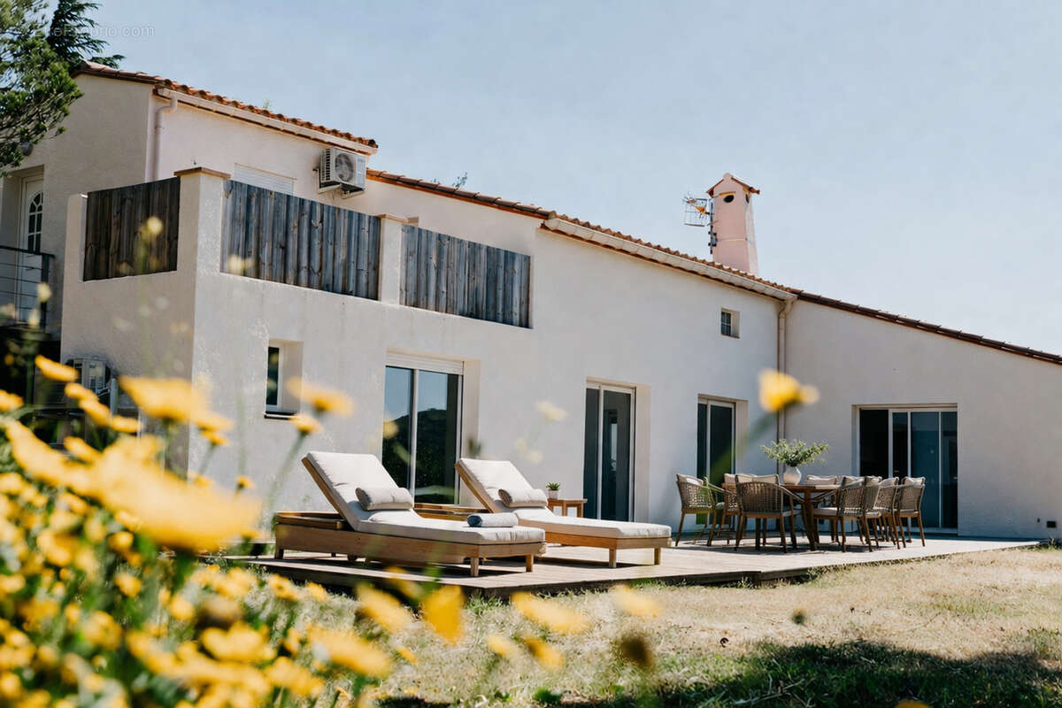 Villa 4 faces avec vue mer & montagnes   328 m2   Cerbère - photo 7