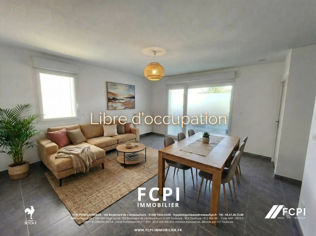 Appartement 2 pièces 45 m2 - Beauzelle - photo 1