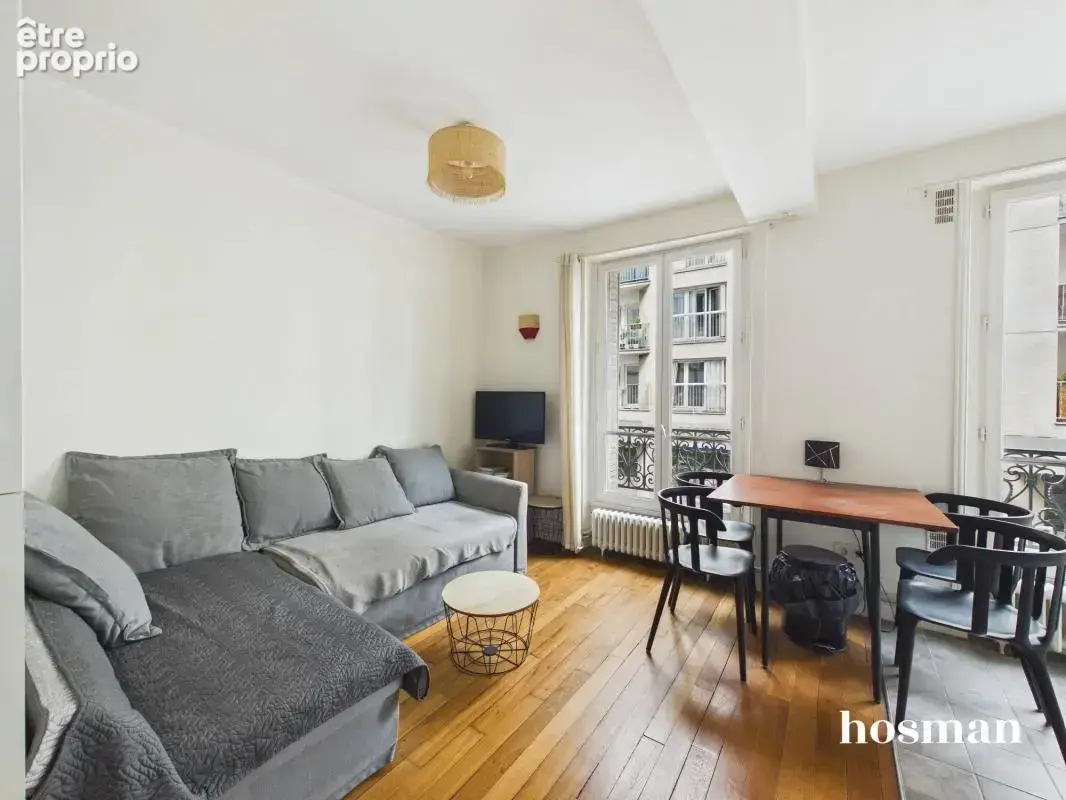 PARIS 10 - RUE DU CHEMIN VERT - Bel appartement deux pièces avec une disposition idéale - photo 2