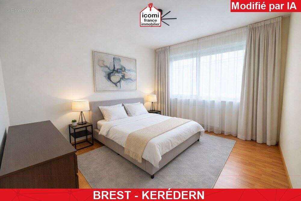Finistere - brest (29200) - a vendre - appartement t6 - 4 chambres possible 5 - dalle beton - 2 balcons - beau potentiel - photo 4