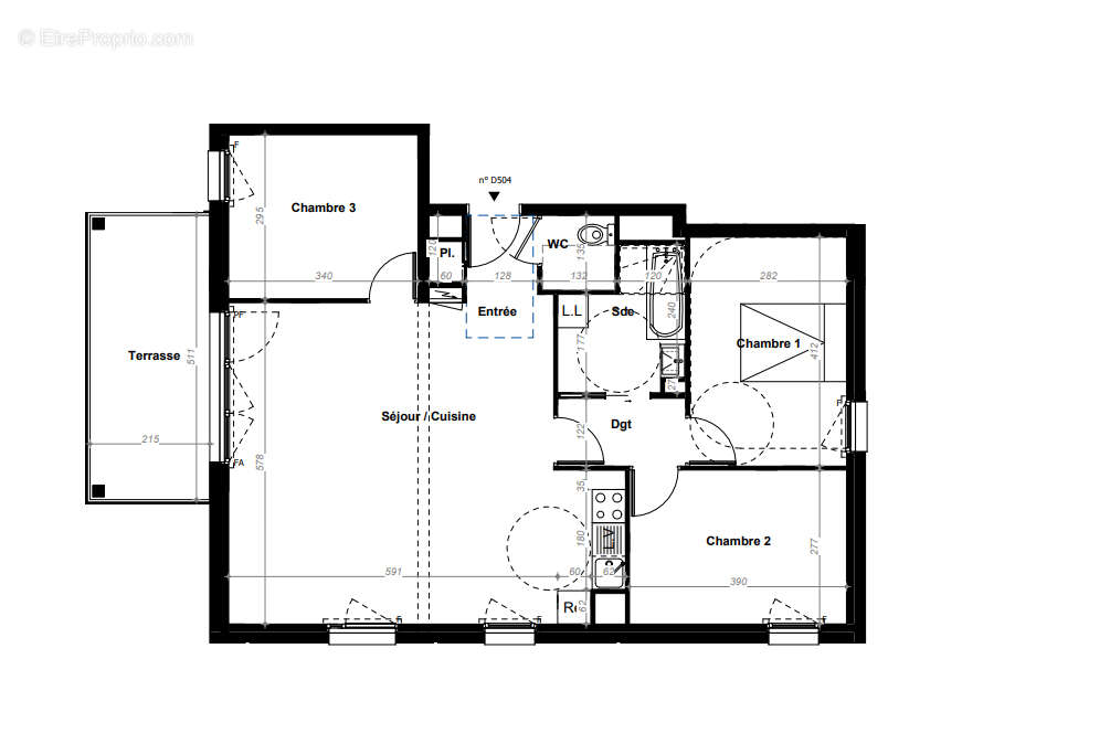 Appartement à ORVAULT