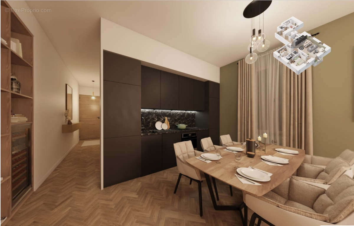 Appartement à CHAMONIX-MONT-BLANC