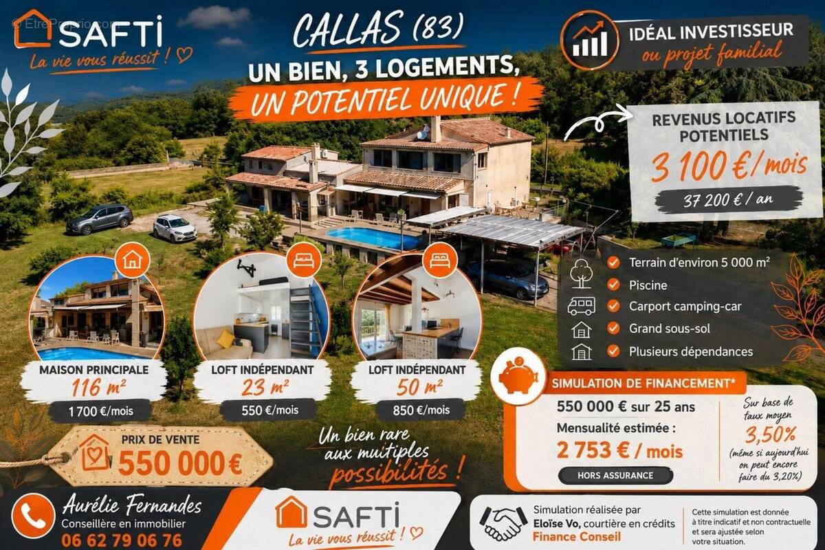 Photo 1 - Maison à CALLAS