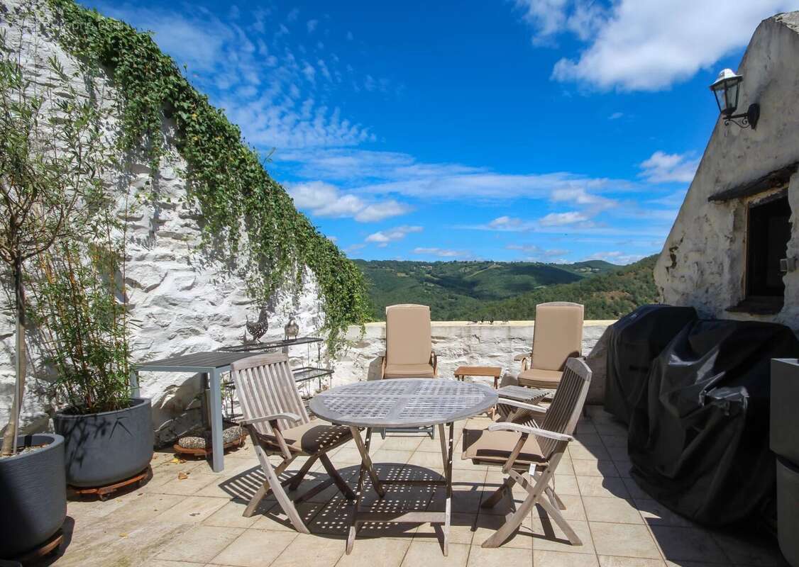 Charmante Propriété en Pierre avec Maison d’Amis au Cœur de Najac - photo 3