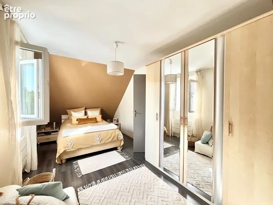 Maison Hérouvillette à vendre 5 pièce(s) 100.4 m2 - vie de plain pied - 3 chambres - véranda '- terrain 586 m² - photo 16