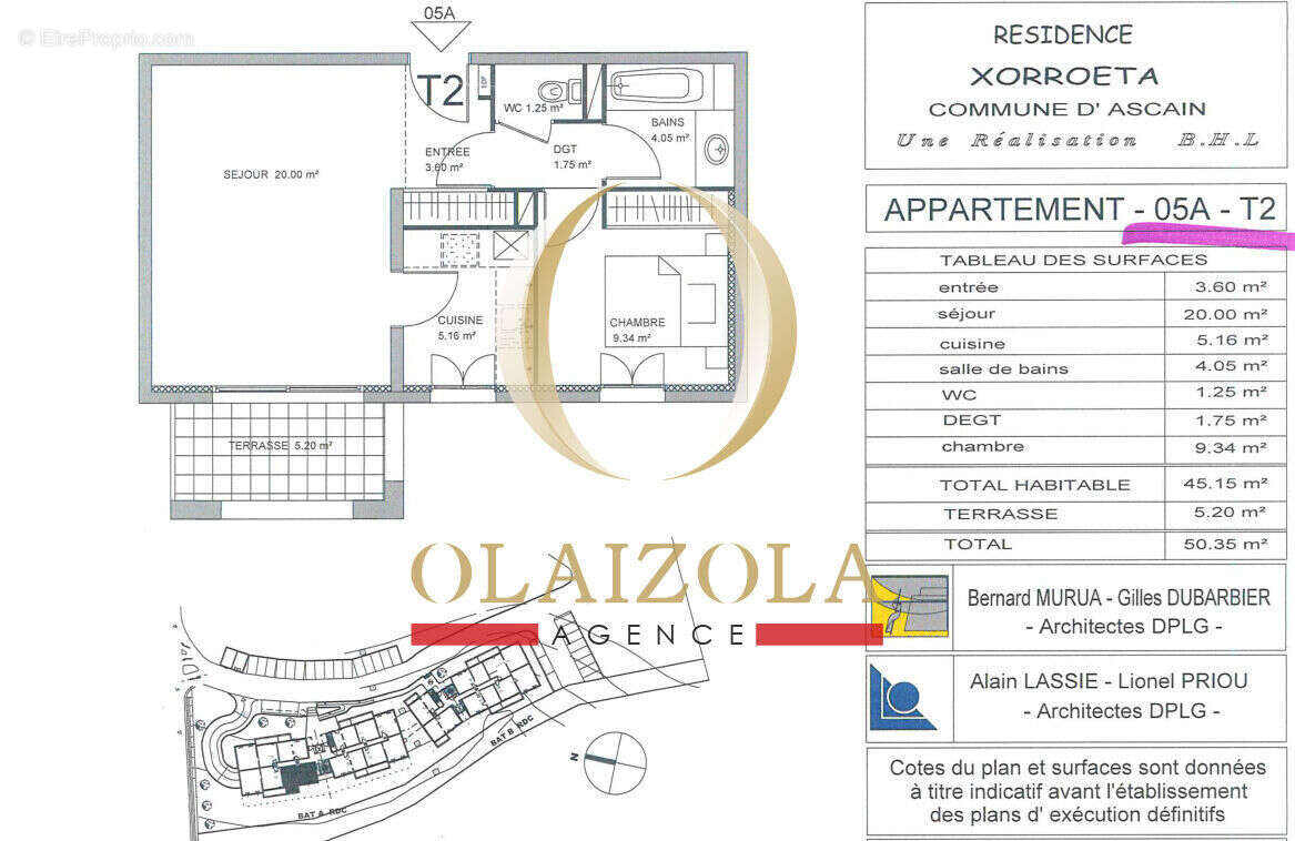 ASCAIN - Appartement T2 en rez-de-jardin dans résidence calme avec parking sous-sol. - photo 7