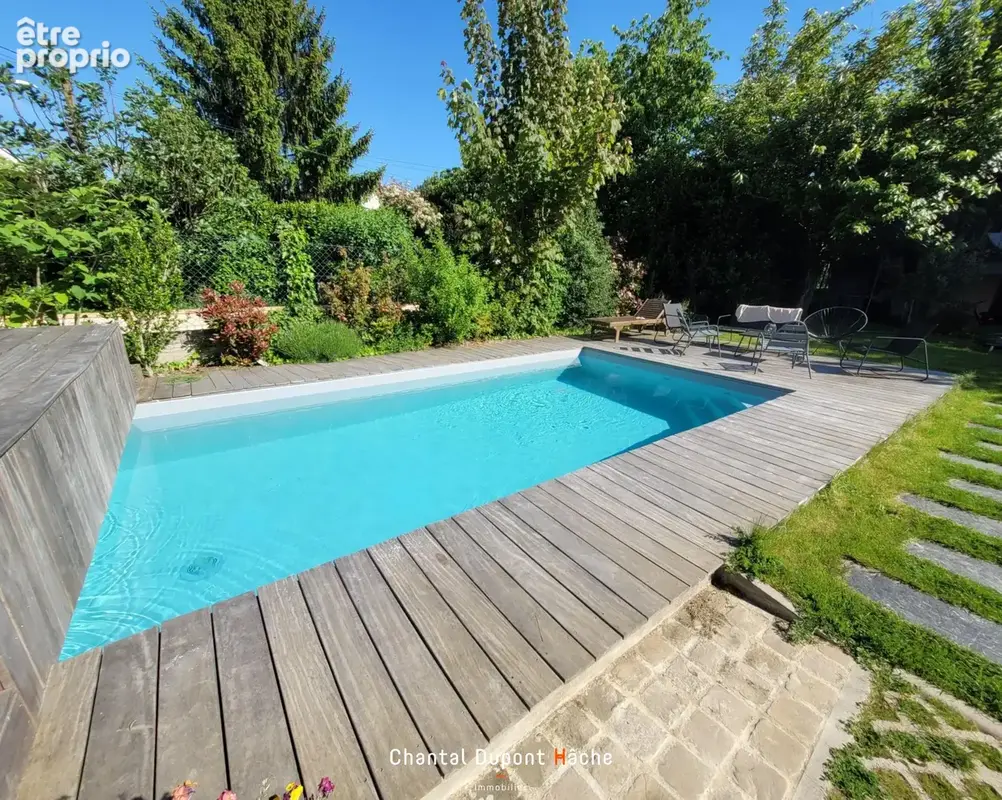 CHARTRES RECHEVRES  - Maison d'architecte de 2020, 5 chambres, piscine et jardin. - photo 5